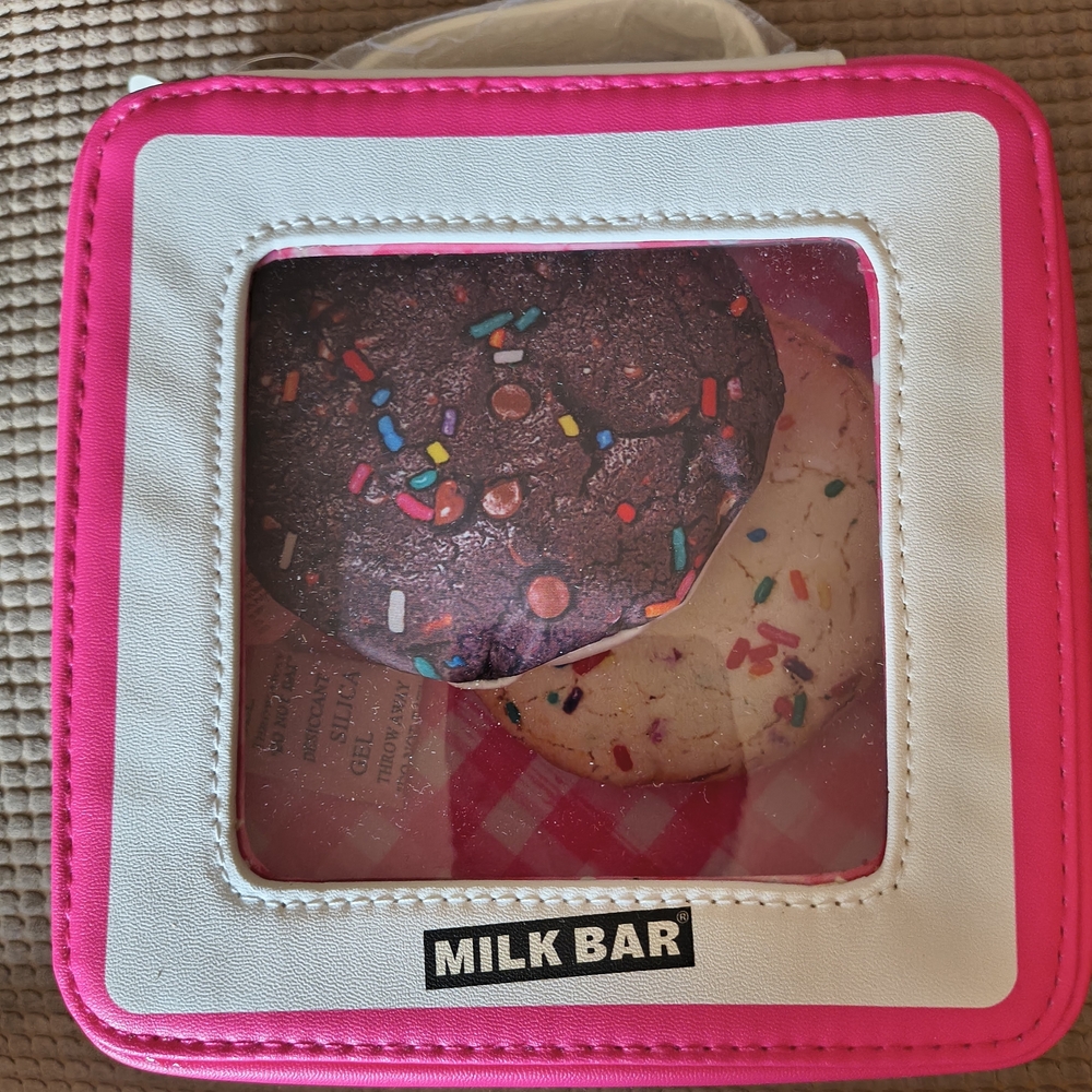 Bath & Body Works Pink and White Cookie Bag